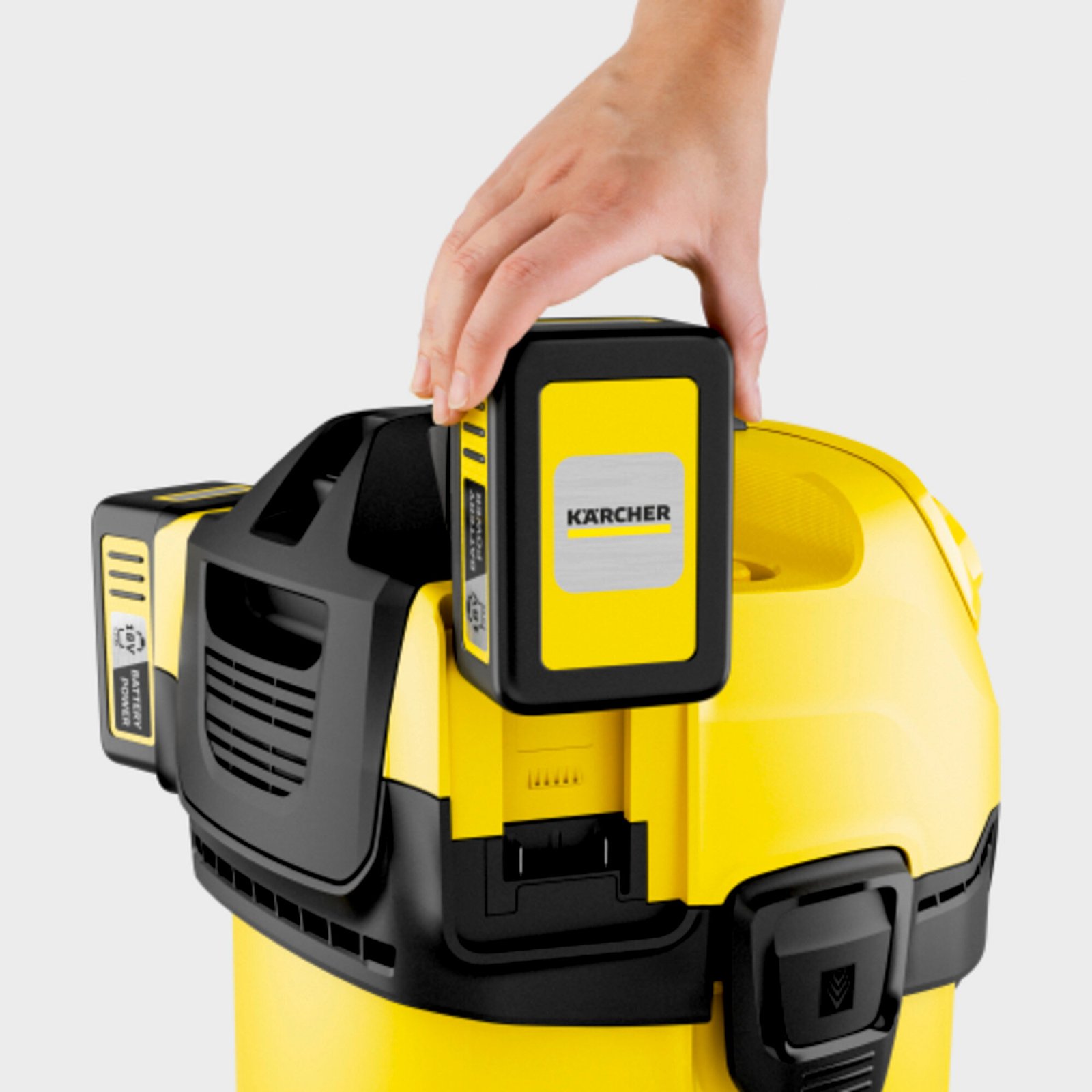 Акумуляторний господарський пилосос WD 4-18 Dual - Зображення 2