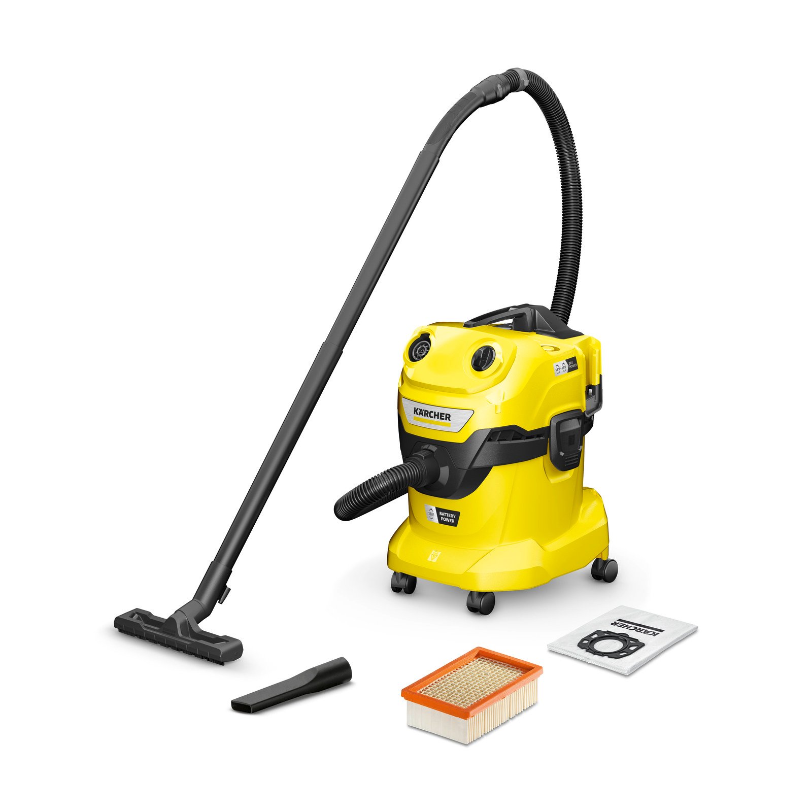 Акумуляторний господарський пилосос WD 4-18 Dual