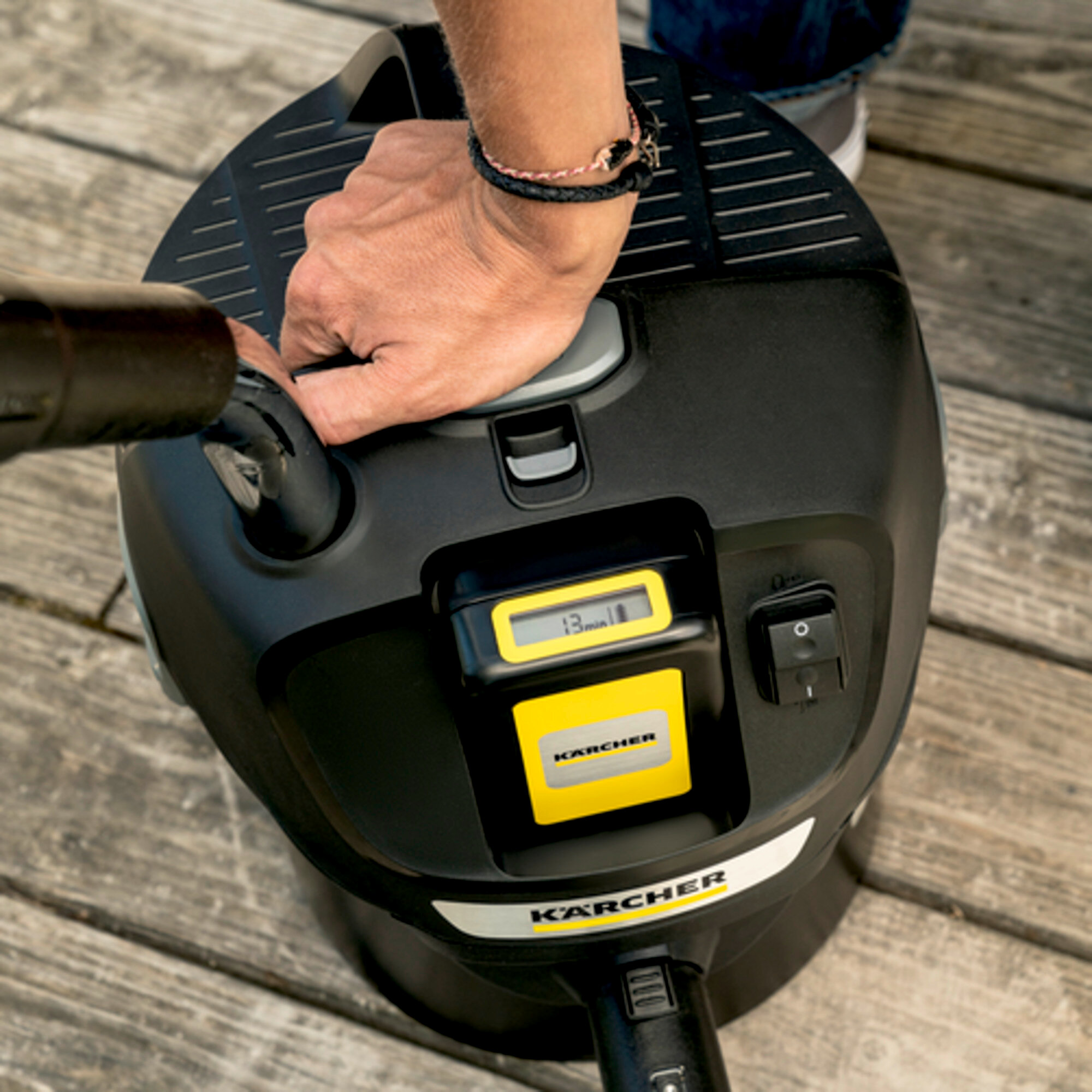 Акумуляторний пилосос для збирання золи і попелу AD 2 Battery - Зображення 4